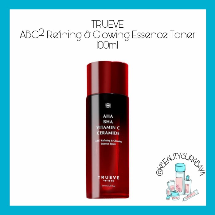 TRUEVE ABC2 Refining & Glowing Essence Toner