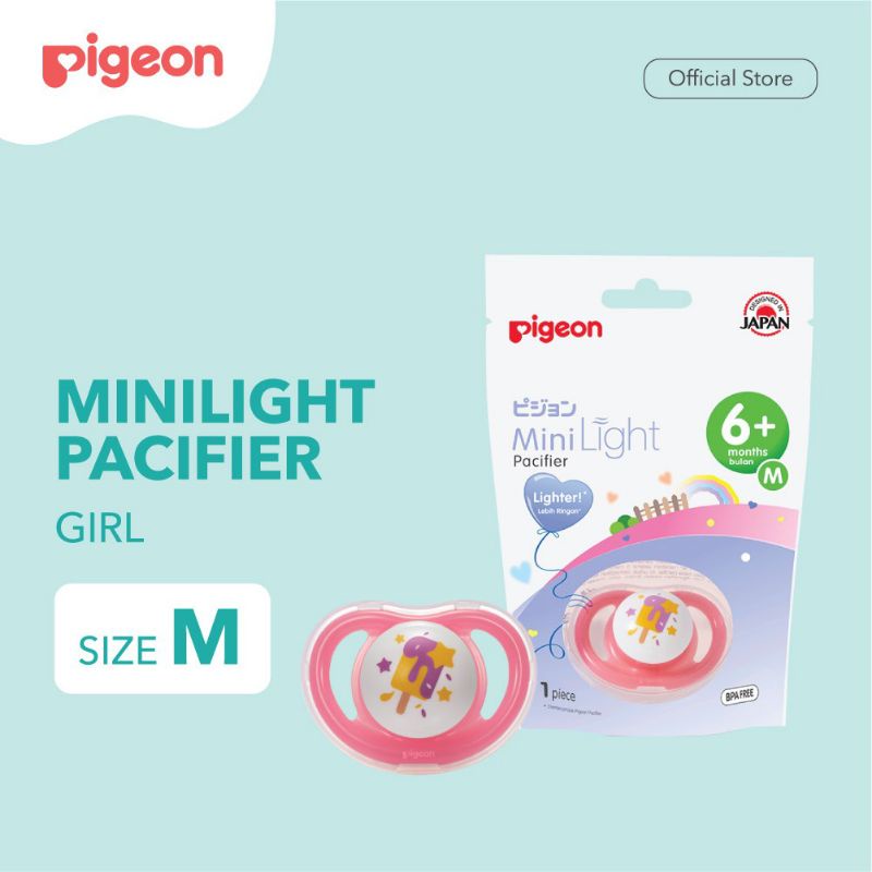 PIGEON MINILIGHT PACIFIER SIZE M