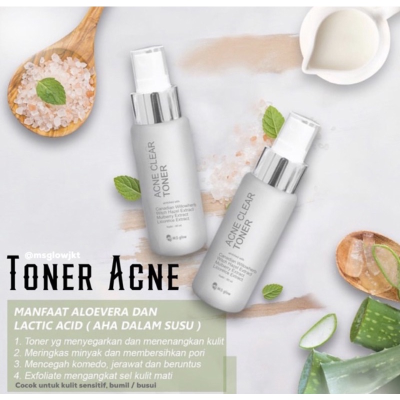 ACNE TONER MsGlow