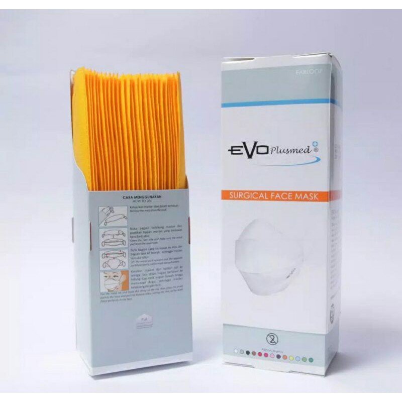 Evo Plusmed Masker 4D Ecer