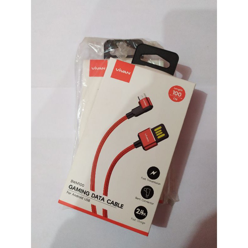 VIVAN BWM100 Kabel Data USB Micro Fast Charging Original Gaming Android