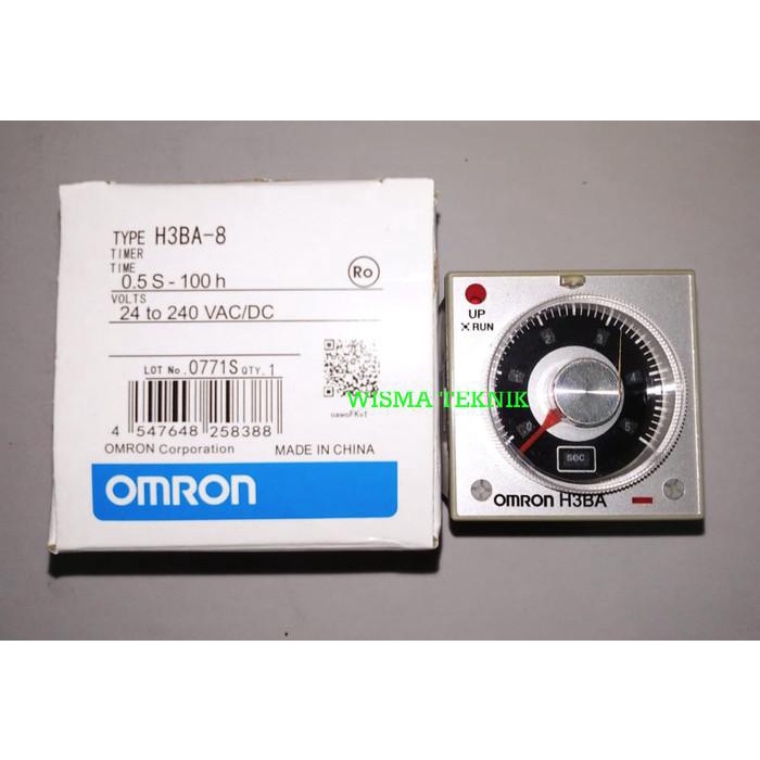 TIMER H3BA-8 OMRON ON DELAY