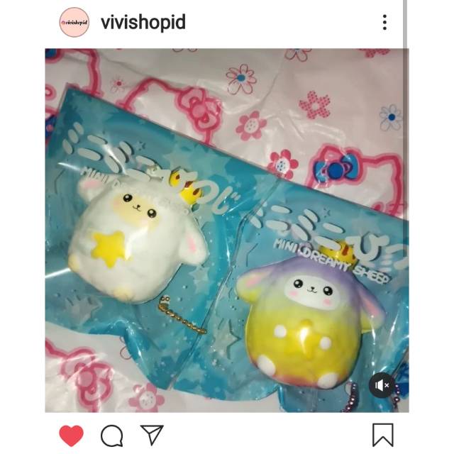 Squishy mini dreamy sheep
