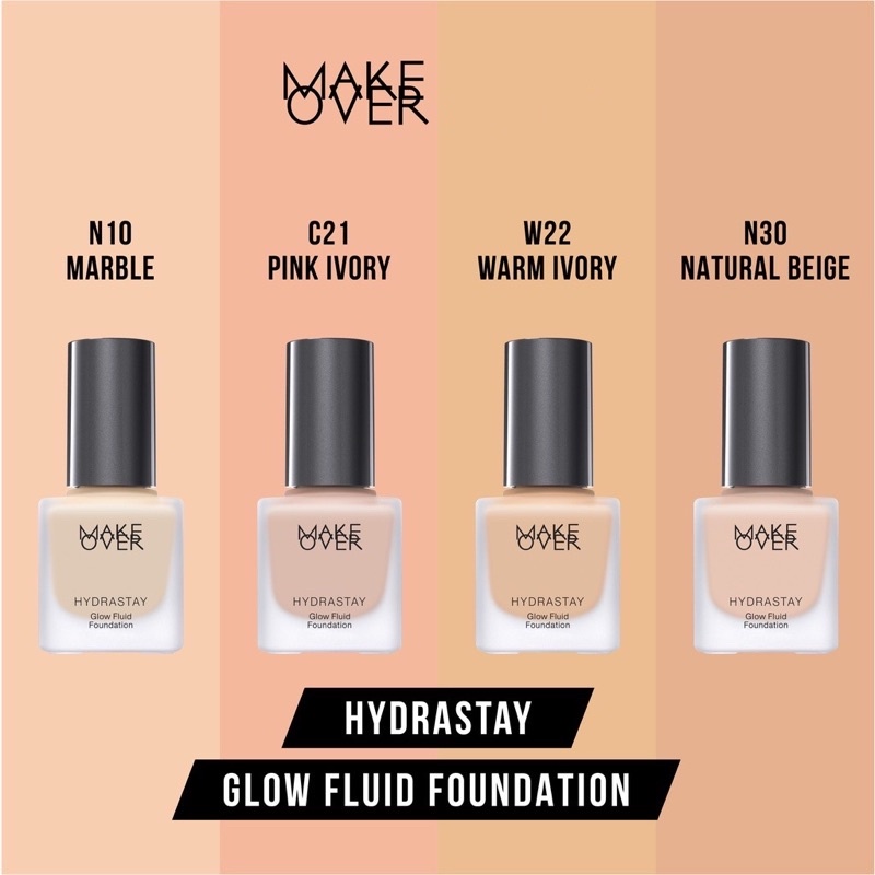 *SINAR* Make Over Hydrastay Glow Fluid Foundation