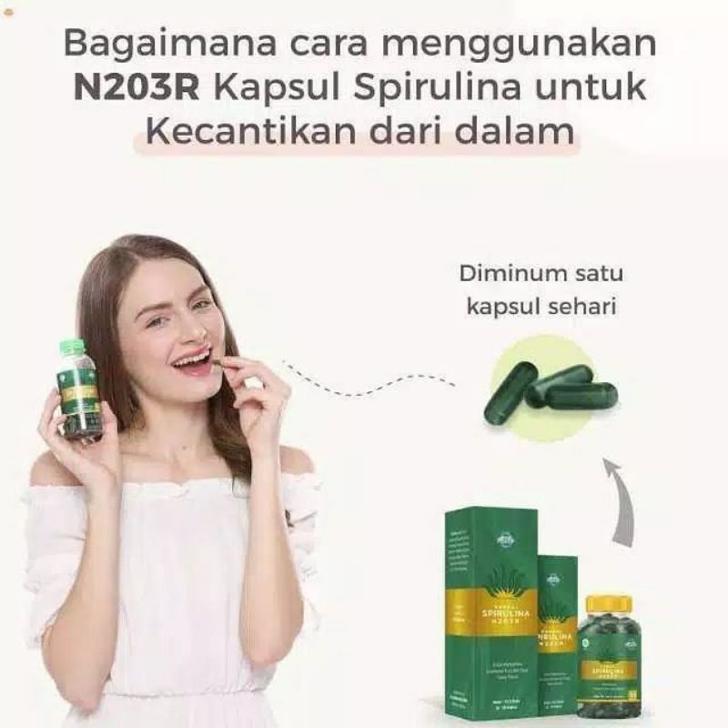Spirulina kapsul