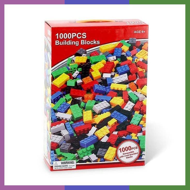 1000 Pcs Building Block Mainan Edukasi