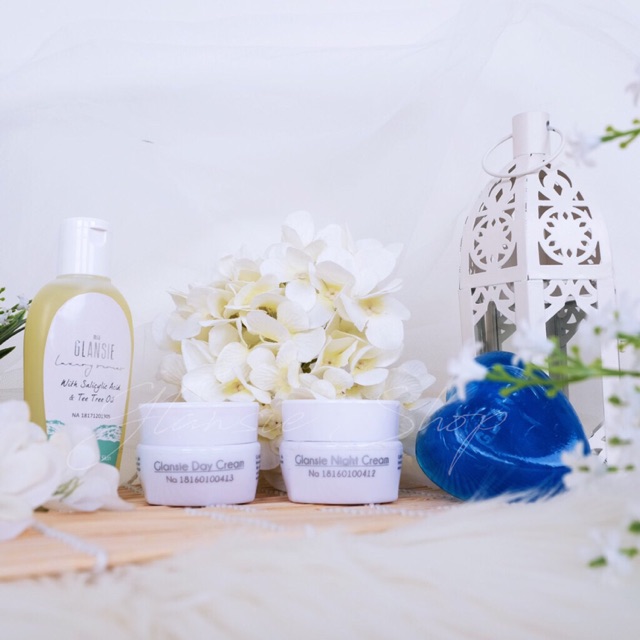 GLANSIE LUXURY BPOM ( PAKET BASIC Toner Acne )