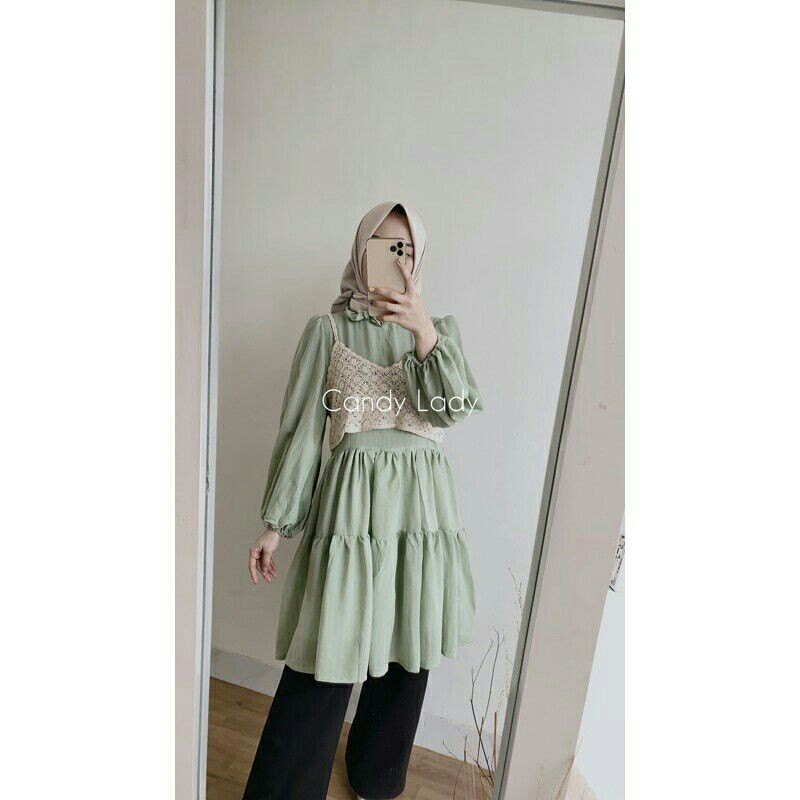 Sila Vintage Basic tunik Import