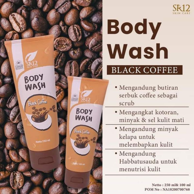 BODYWASH BLACK COFFE