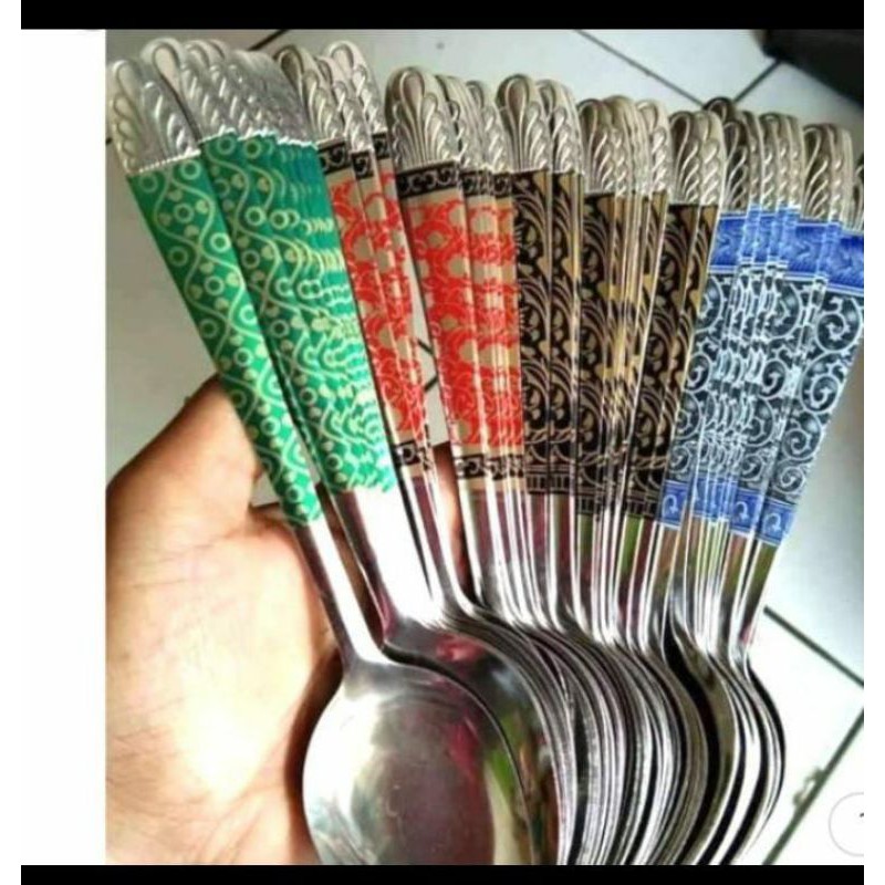 Sendok batik stainless