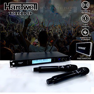 Mic HARDWELL UR9D UHF Wireless