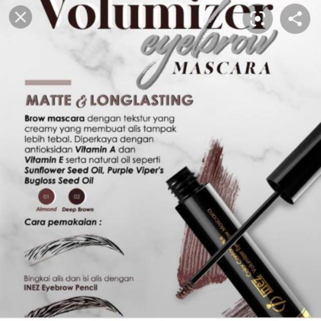 Mascara alis inez