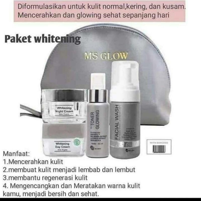 MS Glow Paket Whitening