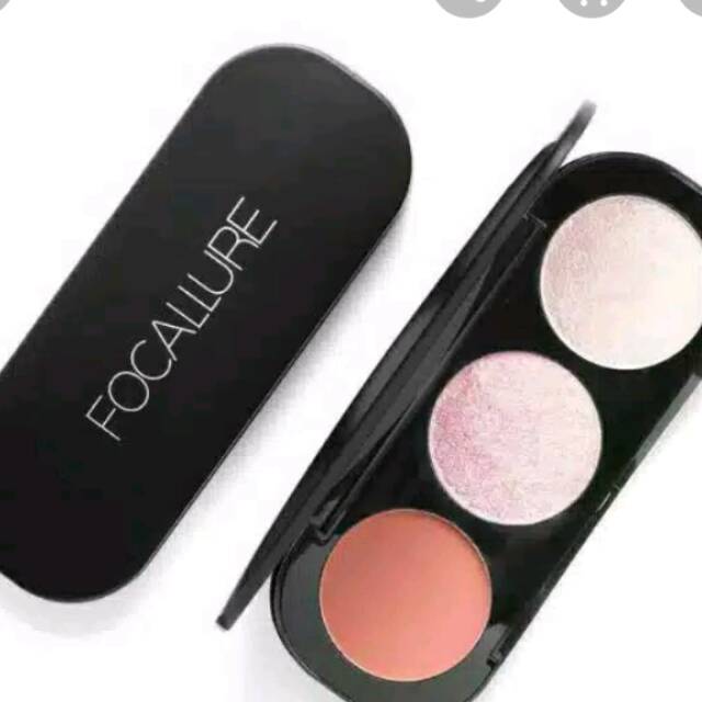 Focallure blush on pallate ready grobogan