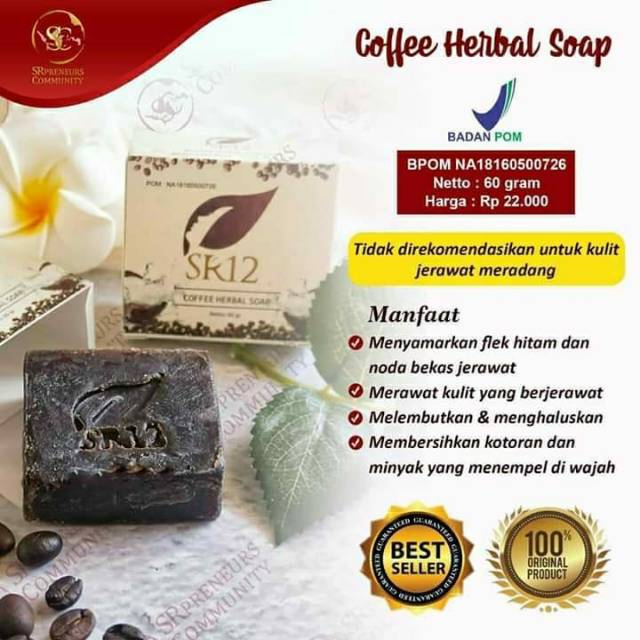 COFFEE SOAP HERBAL BPOM