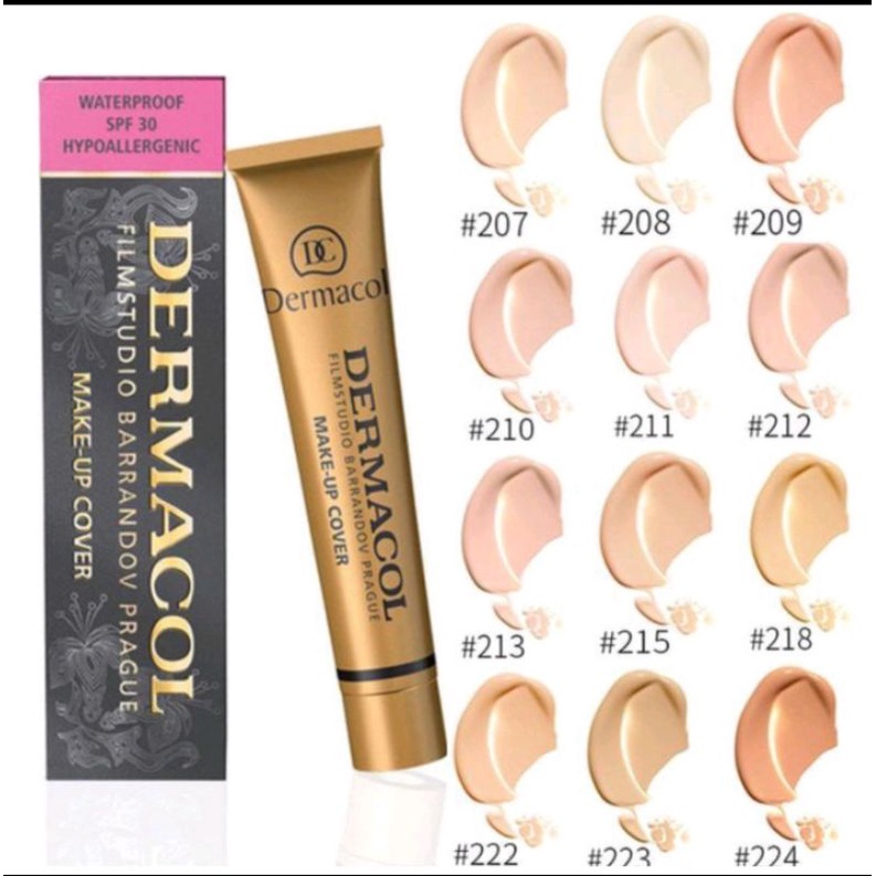FOUNDATION DERMACOL MAKE UP COVER(30g)