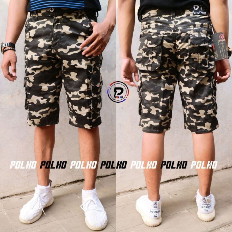 CELANA CARGO PENDEK DORENG ARMY