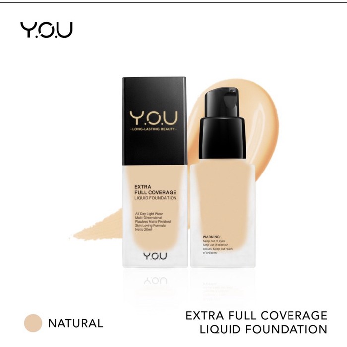 YOU The Gold One Extra Full Coverage Liquid Foundation