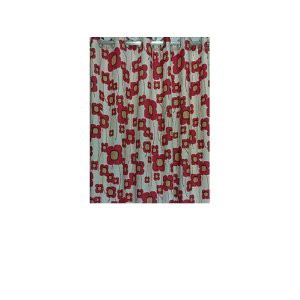 Jual blackout blezer bunga merah Diskon
