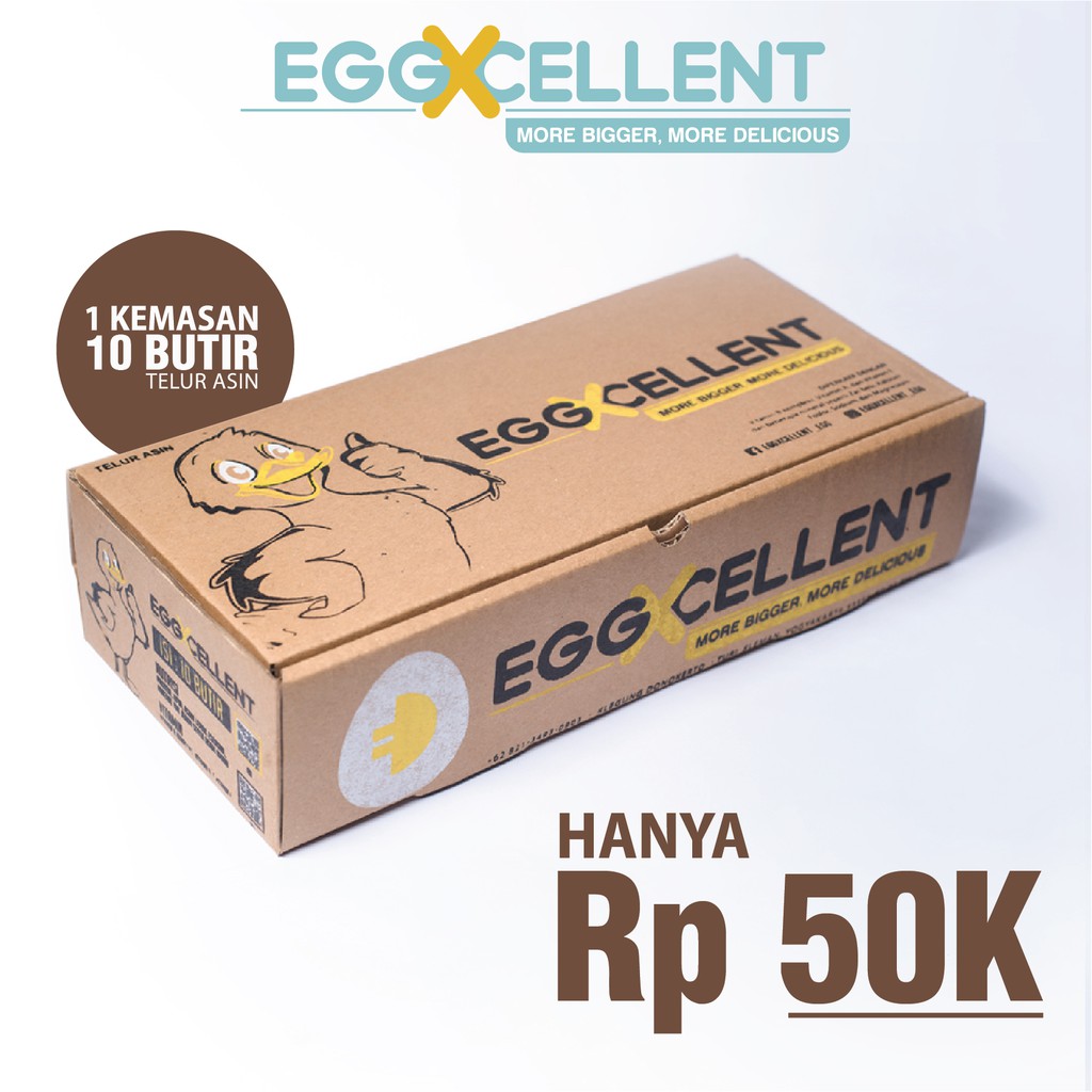 Telur Asin EGGXCELLENT Bumble Pack