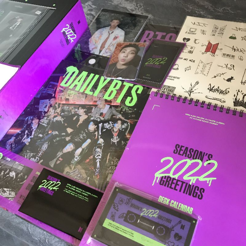 Sharing Seasons Greeting BTS 2022