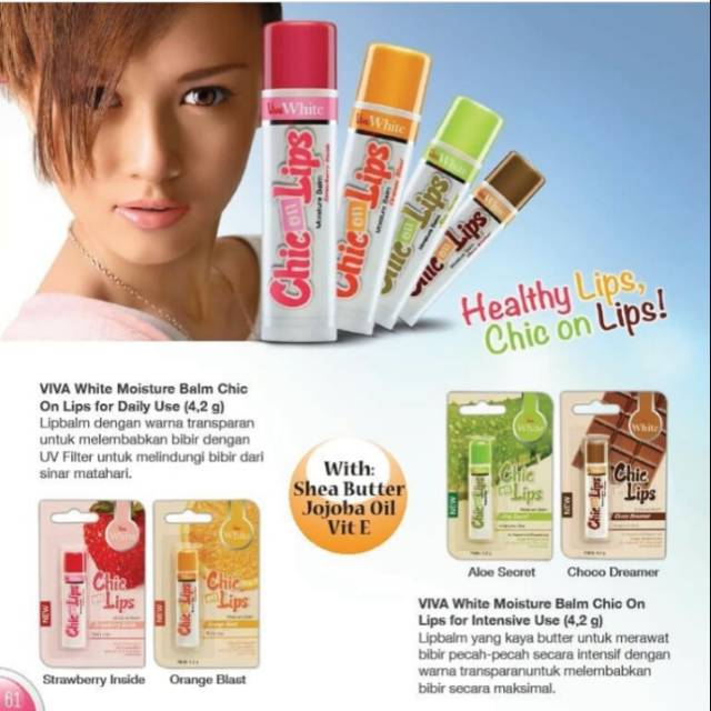 VIVA WHITE CHIC ON LIP