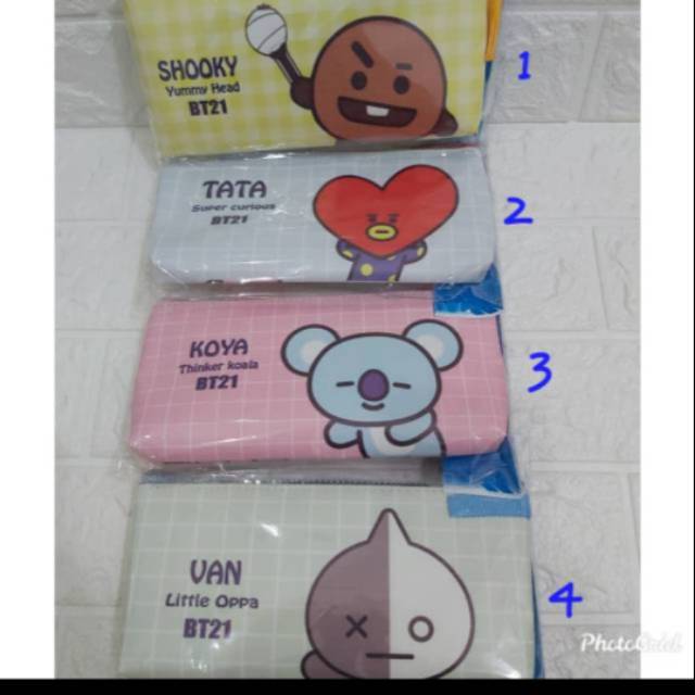 Tempat Pensil Sleting Bt 21