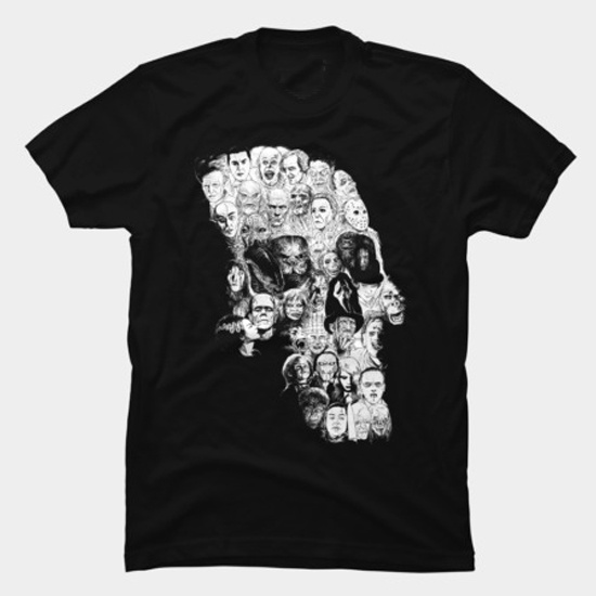 Horror Skull Tshirt