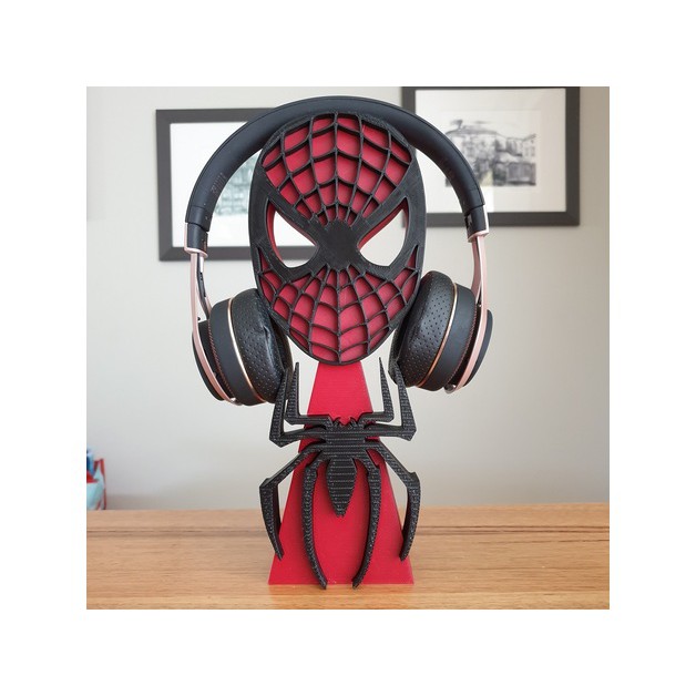 Spiderman headphone stand