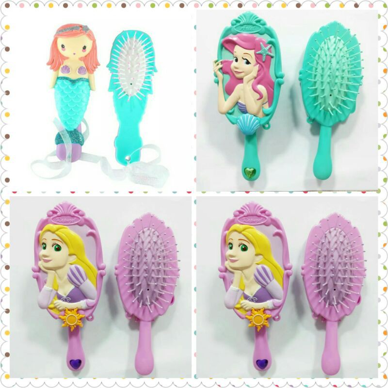sisir rambut anak 3D