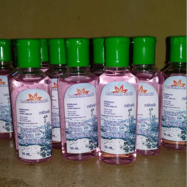 Hand sanitiser gell
