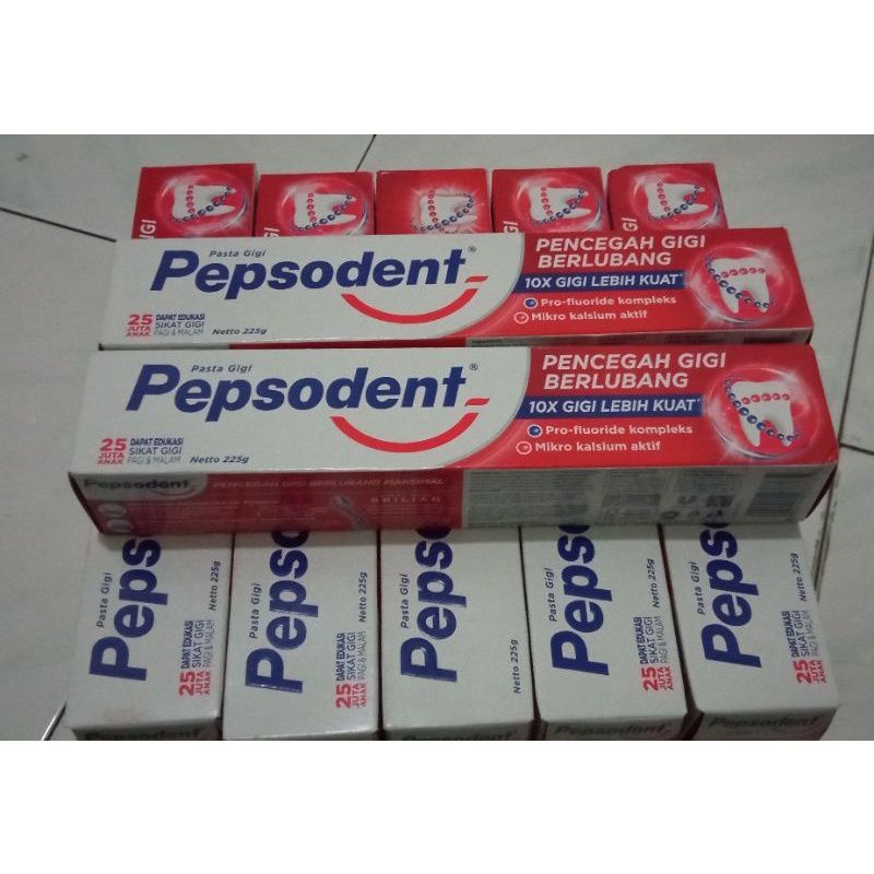 pepsodent 225gr jumbo