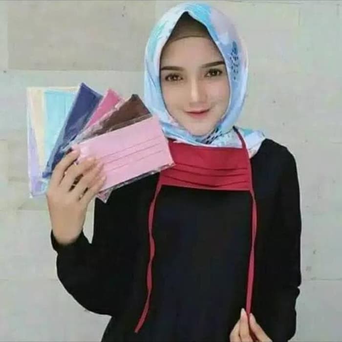 masker kain/masker hijab
