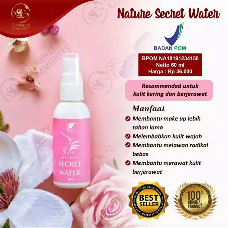 Nature Water Setting Spray SR12