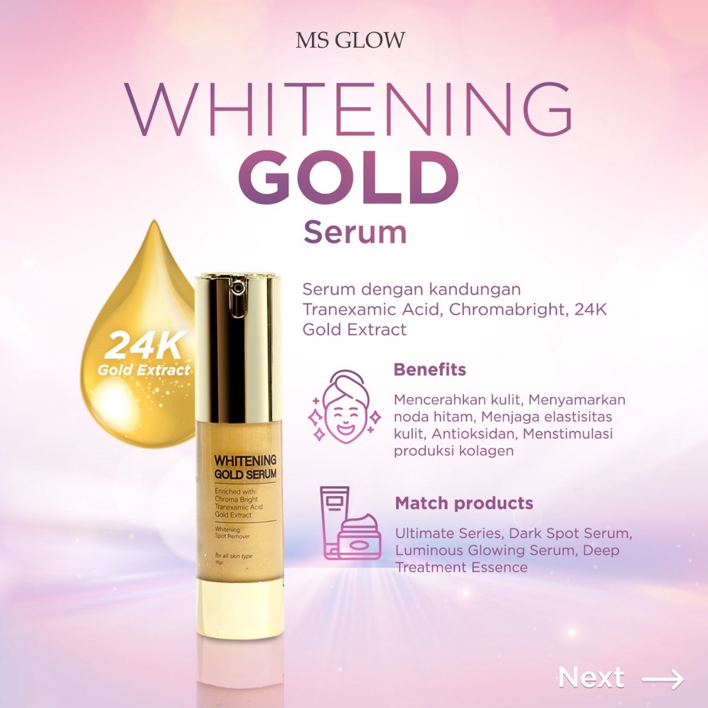 SERUM GOLD MS GLOW
