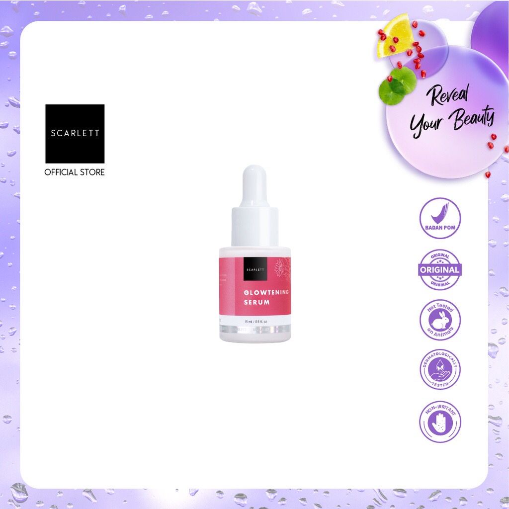 Scarlett glowtening serum