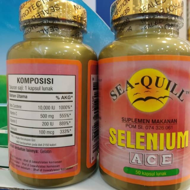 SELENIUM A,C,E isi 50 kapsul lunak