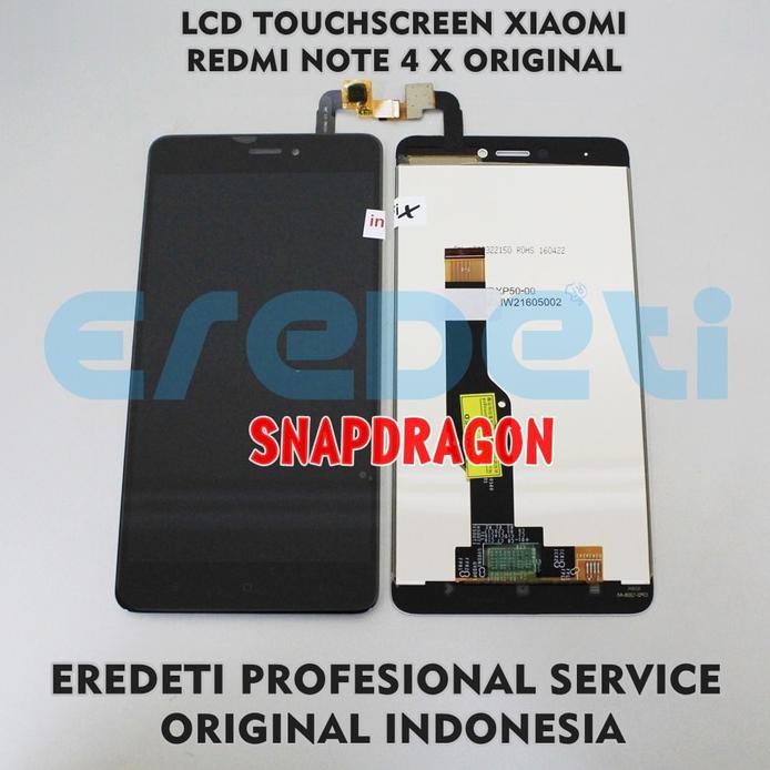 Lcd Touchscreen Xiaomi Redmi Note 4X Original Kd-002045 - Putih