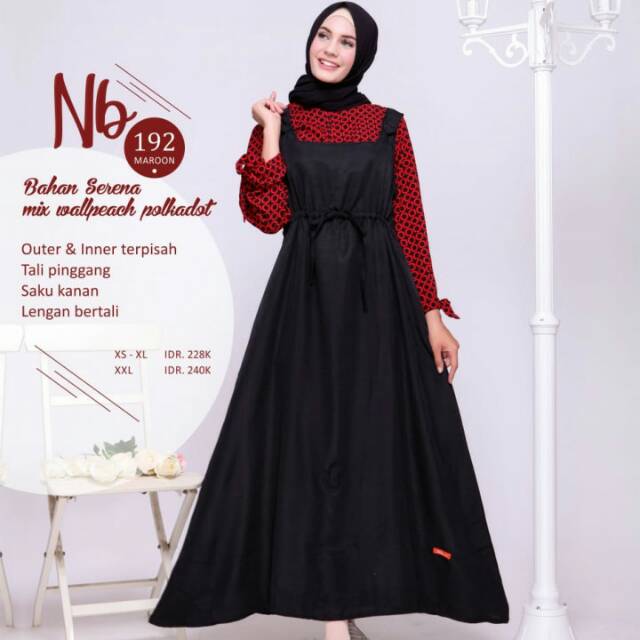 Nibra 192 maroon