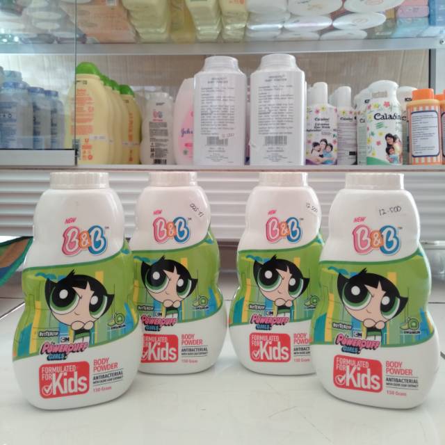 New B&B body powder (150gr) (GRATIS BUBBLE WRAP)