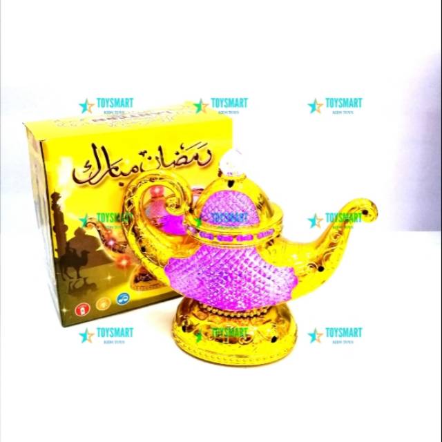 Mainan lampu Aladdin
