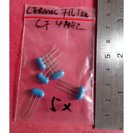 Ceramic Filter 4 MHz Biru Er~1272