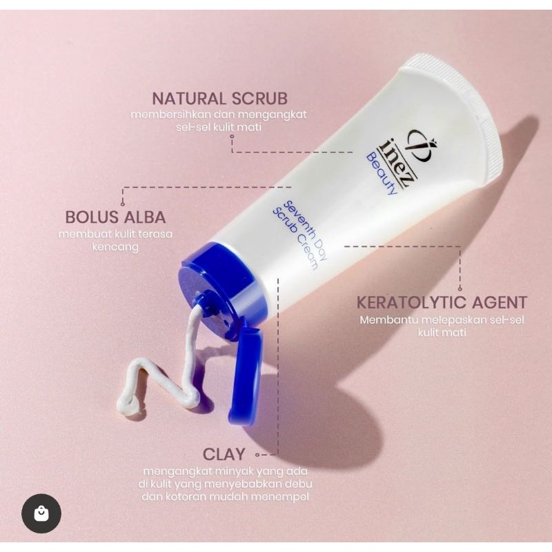 Inez Seventhday Scrub Cream||Original