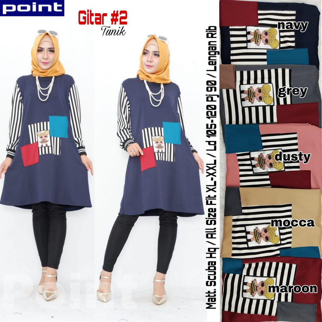 Gitar #2 tunik by Point