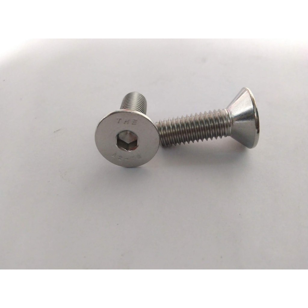 VERSENG L STAINLESS M6 x 12