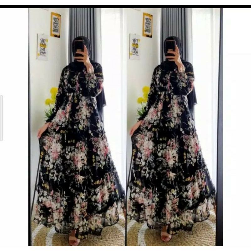 GAMIS KATUN MOTIF RANDOM