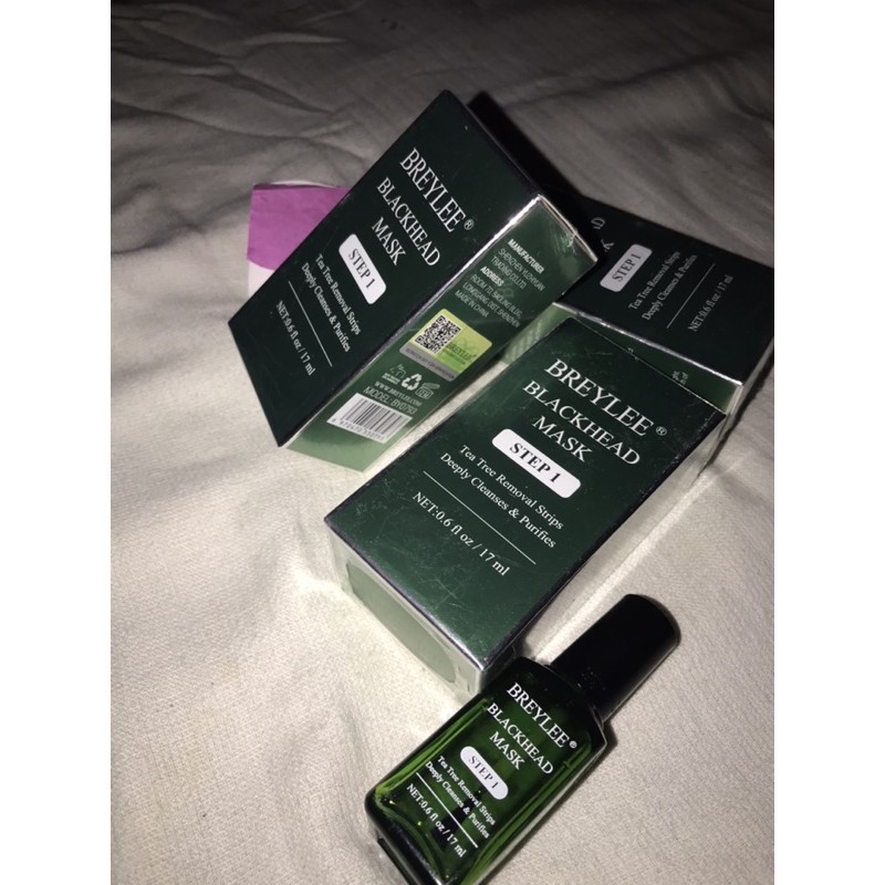Breylee BlackHead Mask Step 1