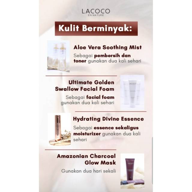 OILY SKIN LACOCO PACKAGE