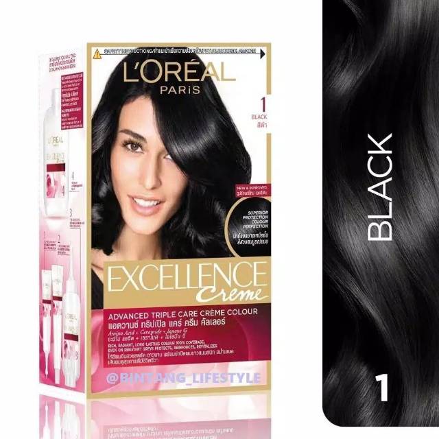 L'oreal Excellence Creme no.1 Black