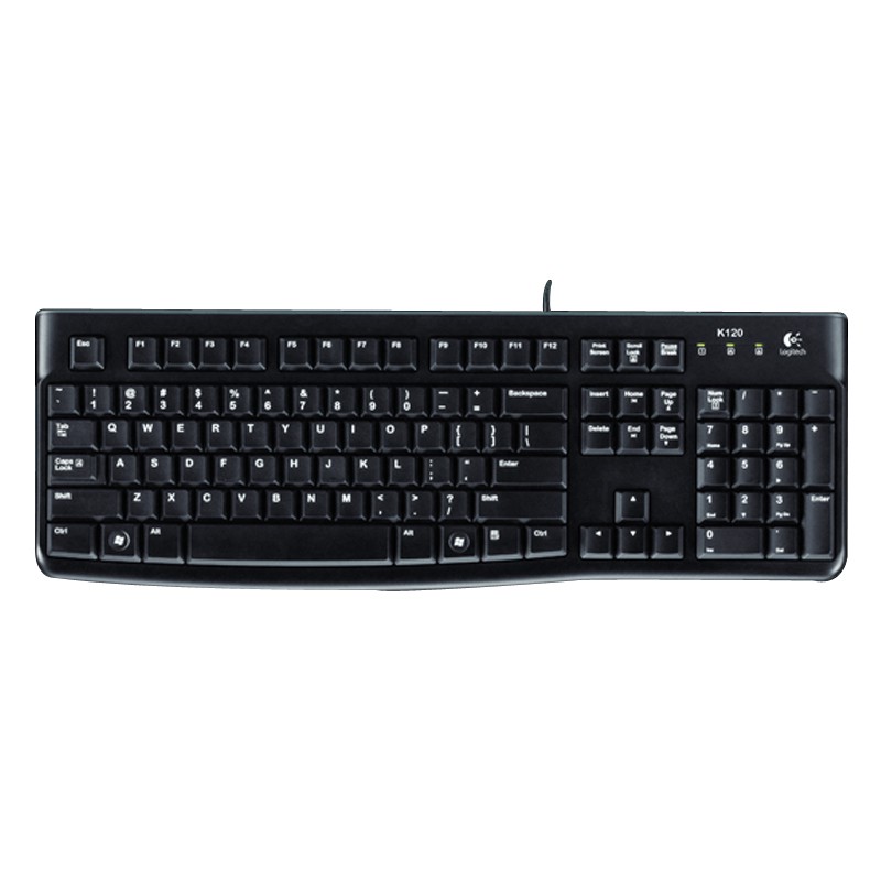 Logitech K120 Keyboard USB Full Size